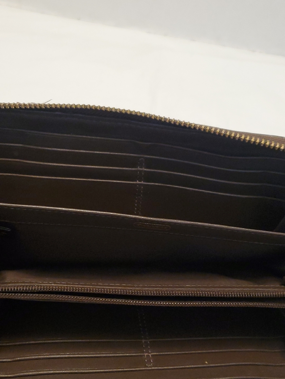Coach Python-Embossed Leather Wallet - Picture 6 of 6